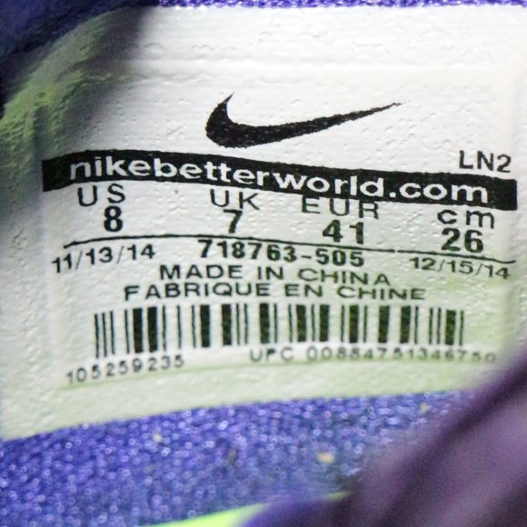 NIKE x KOBE X 10 Elite High Team Pack Sneakers Sz 8 US Men - Picture 10 of 13